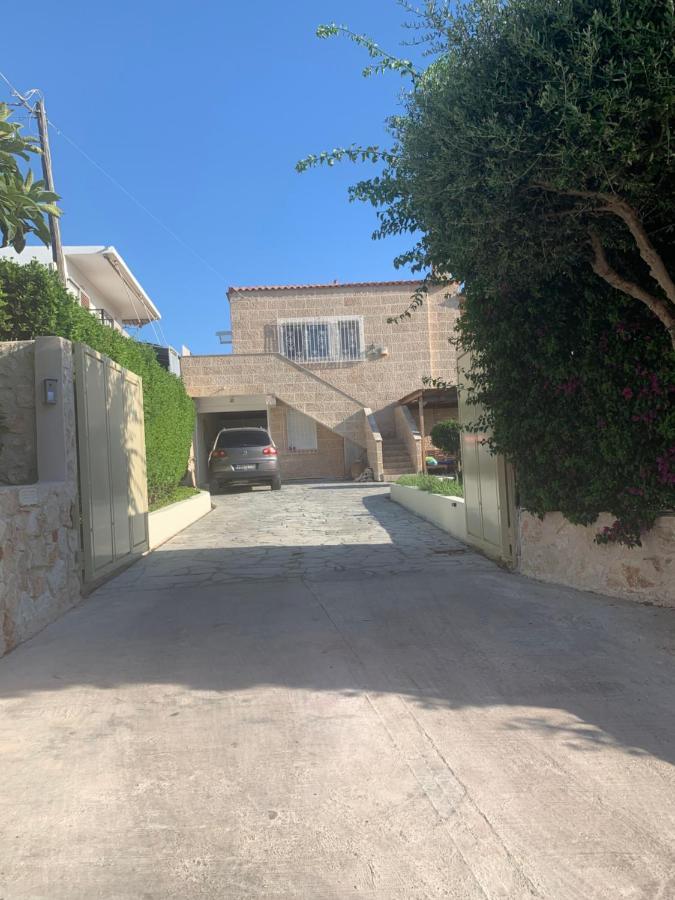 Villa Agia Marina 5M Walk To The Beach With Private Pool Eksteriør billede