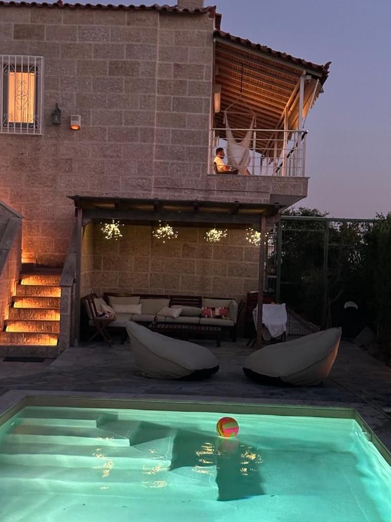 Villa Agia Marina 5M Walk To The Beach With Private Pool Eksteriør billede