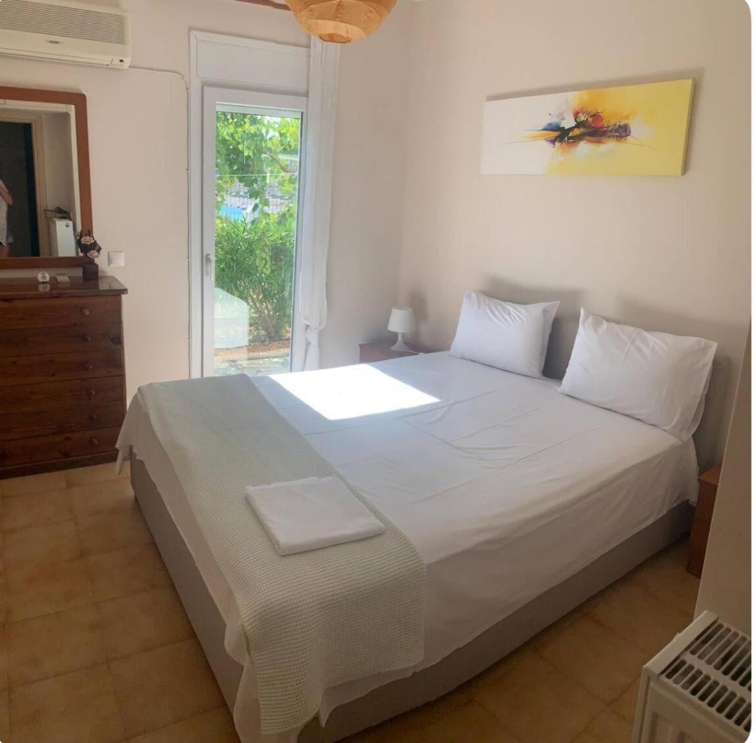 Villa Agia Marina 5M Walk To The Beach With Private Pool Eksteriør billede
